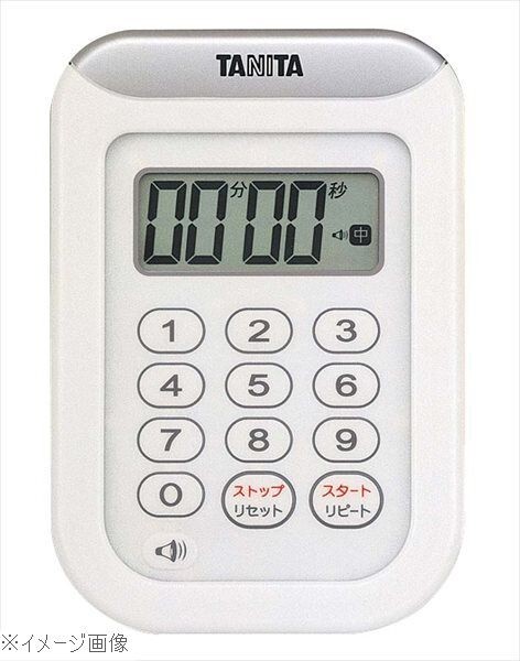 タニタ 丸洗いタイマー 100分計 TD-378 ホワイト拍卖