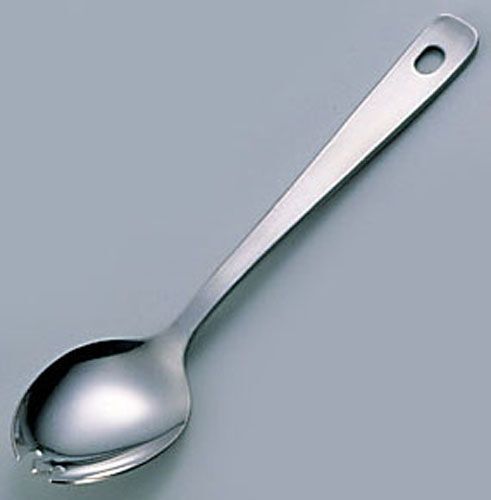 SA18-0 ライラック 給食スプーン (穴明) (OLI03147)拍卖