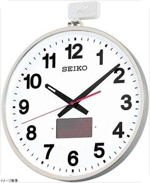 セイコー 電波ソーラー屋外型クロック SF211S拍卖