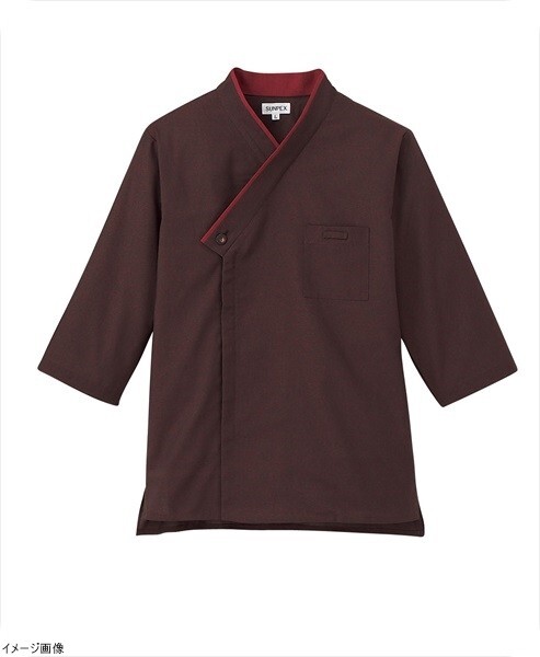 男女兼用ショップコート JT-1258 SS (エンジ)拍卖