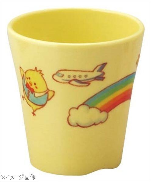 メラミン子供食器 みんなともだち。カップ YMF-1 イエロー拍卖