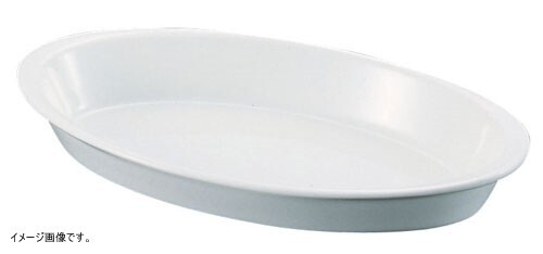 シェーンバルド オーバルグラタン皿(ツバ付)白 42cm 9148342拍卖