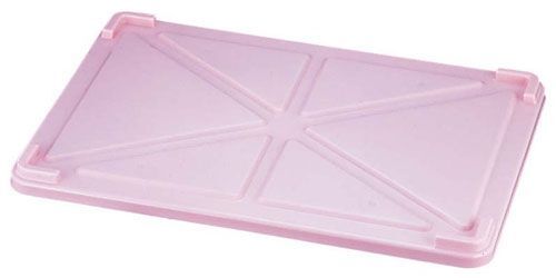 サンコー PPカラー番重 ばんじゅう用蓋 番重 ばんじゅう用 ピンク (ABVA209)拍卖