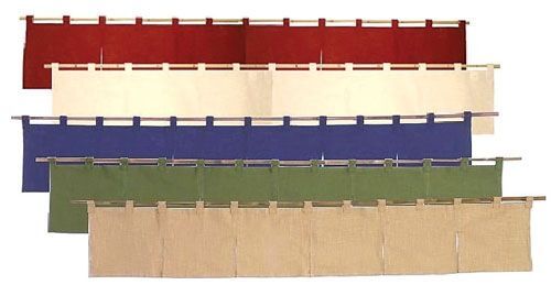 カウンターのれん 綿麻無地 001-09 生成り (YHV0602)拍卖