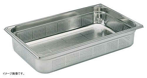 マトファー/ブウジャ 穴明ガストロノームパン 1/2 100mm 7434.10拍卖