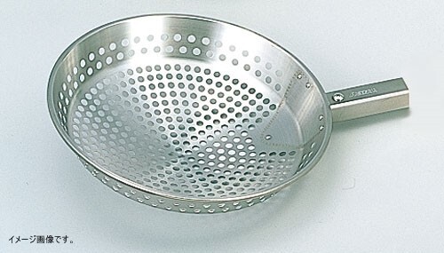 18-8 網ひしゃく(パンチング)抗菌 角柄用 30cm KEA30拍卖