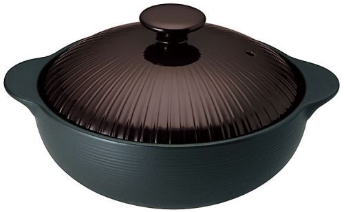 IH サーマテック 洋風土鍋 チョコ THM20 8号 (QDN1902)拍卖