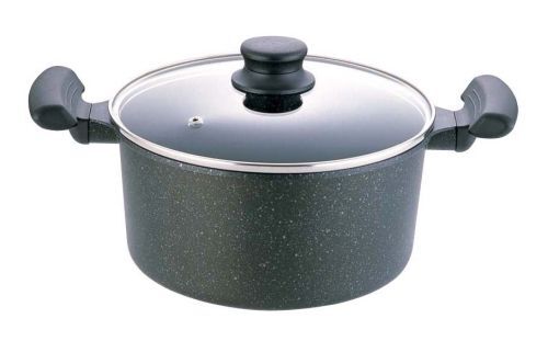 IH テフロンマーブルコート 両手鍋 20cm (ALY6801)拍卖