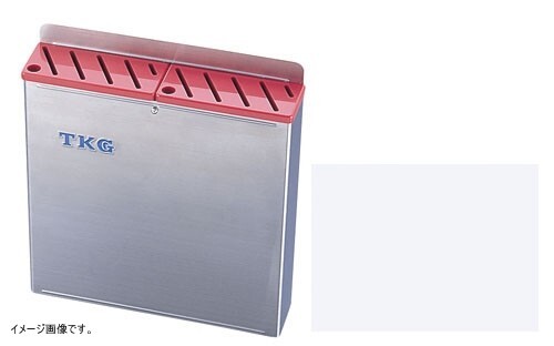 TKG プラ板付カラーナイフラック 大 Aタイプ 赤 AHU692拍卖
