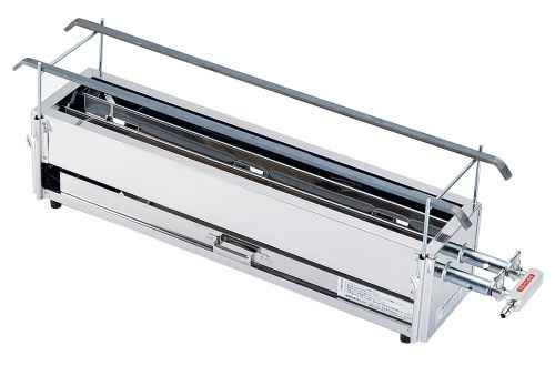 SA18-0 二本パイプ焼鳥器 (大) LPガス (DYK061)拍卖