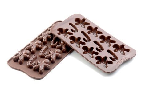 シリコマート チョコレートモルド MR.ジンジャー SCG12 (WML8401)拍卖