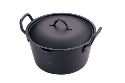 IH 鉄 たっぷり深型揚鍋 20cm (蓋付) (AAG4201)拍卖