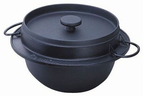 岩鋳 鋳鉄ごはん鍋 21-085 (3合炊) (GGH0102)拍卖