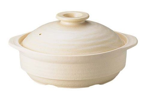 IHサーマテック土鍋 ベージュ 8号 ME083 (QDN101)拍卖