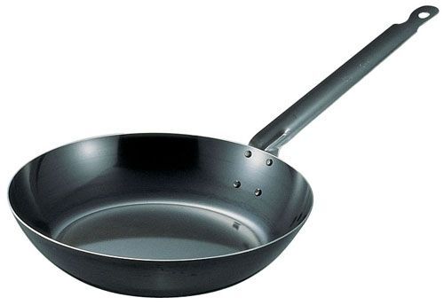 SA鉄黒皮厚板フライパン 40cm (AHL20040)拍卖