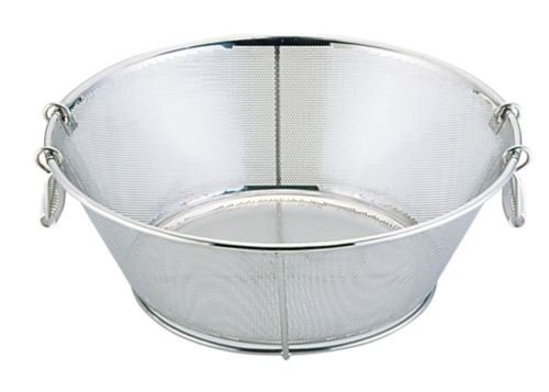 UK 18-8 パンチング揚げザル 平底 51cm 補強付拍卖