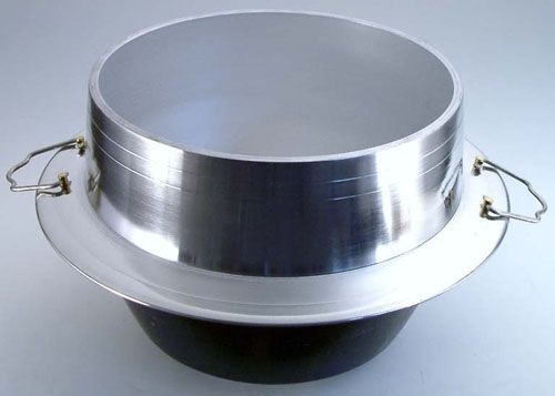 アルミイモノ 羽釜 (カン付) 40cm (AKVG840)拍卖