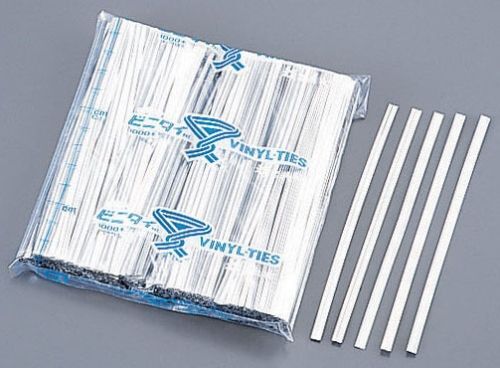 ビニタイ PETカット品(1000本入) 4mm×8cm 銀 (XBN0202)拍卖