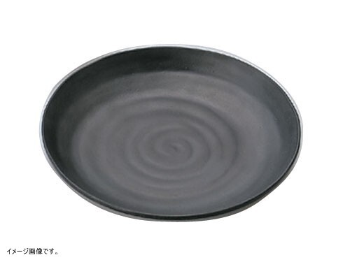 MIN(マイン ) メラミンウェア 黒 丸皿φ15 M11-127拍卖