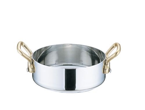 UK18-8 プチパン 両手浅型鍋(蓋無) 10cm (PPTA103)拍卖