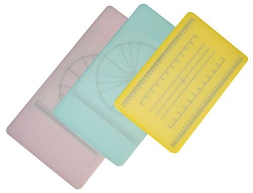 調理用積層式目盛り入りまな板 長方形 L ブルー (AMNE508)拍卖