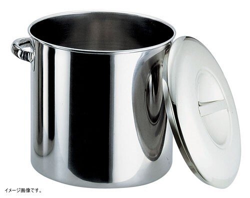 仔犬印 K 18-8 内蓋式 キッチンポット 24cm 手付拍卖