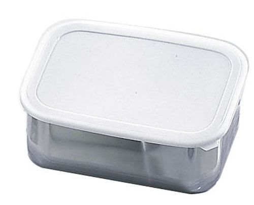 18-8 キッチンバット深型 小(透明アクリル蓋式) (AKT35013)拍卖