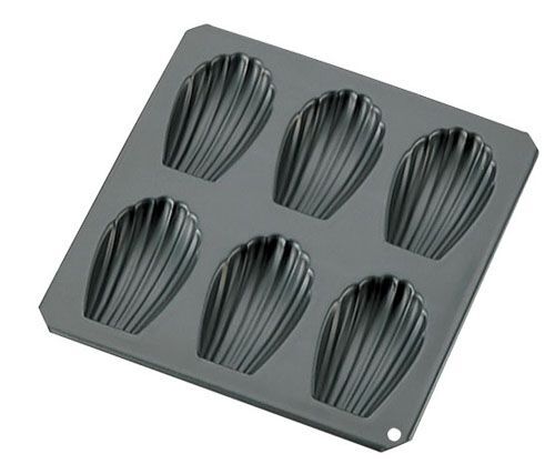 トップブラックセラコンマドレーヌシェル型 No.5045 6ヶ取 (WMD30)拍卖