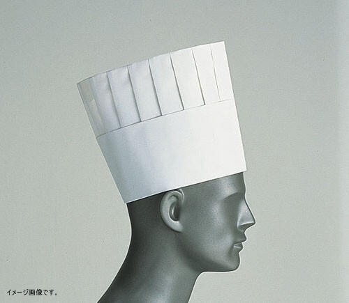 プリーツトック シェフハット(50枚入)H195 A82110拍卖