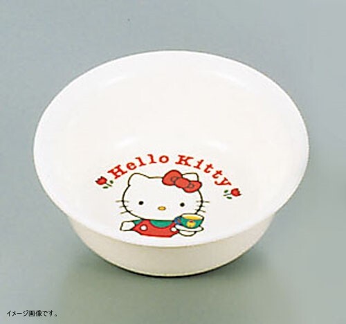 DAIWA(台和) メラミンお子様食器 ニューハロー・キティ フルーツ皿(白)拍卖