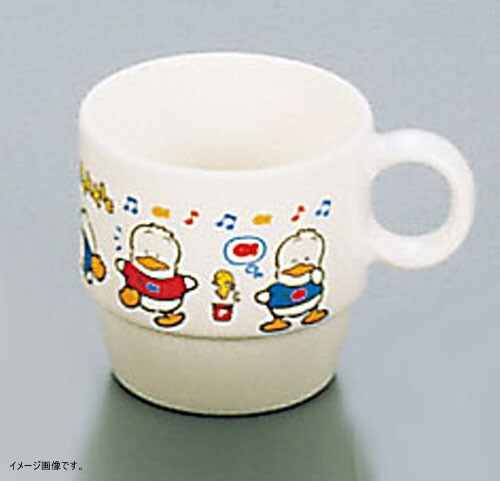 DAIWA(台和) メラミンお子様食器 アヒルのペックル カップ拍卖