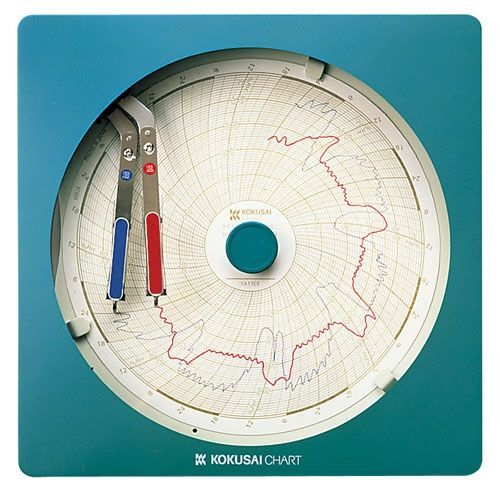 温湿度記録計 温湿きろく君 KC10-WM 32日用 (BOV983)拍卖