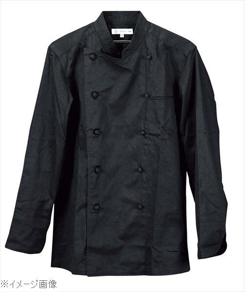 コックコート(男女兼用)BA1041-9 LL ブラック拍卖