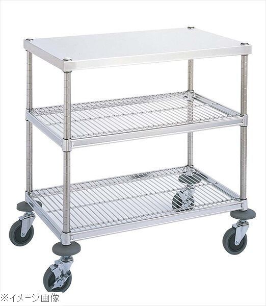 ワークテーブルワゴン W3型 スチール仕様 W3A-P4609拍卖