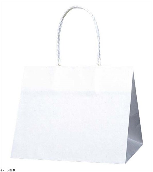 ヘイコー 手提 紙袋 Pスムース 25-19 シロ 25x19x21cm 25枚拍卖