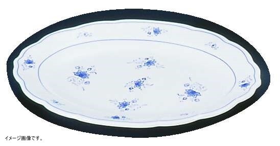 メラミン「ビューティフラワー」 小判皿 BF-11(10インチ)拍卖