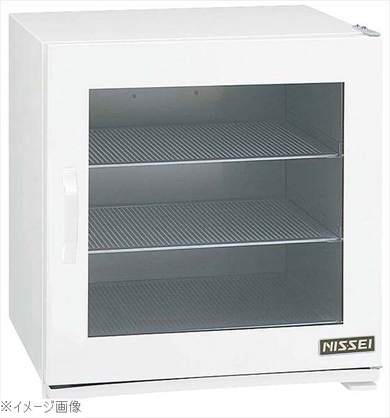 ニッセイ 小型 温蔵庫 HP-46G ガラス扉 ホワイト拍卖