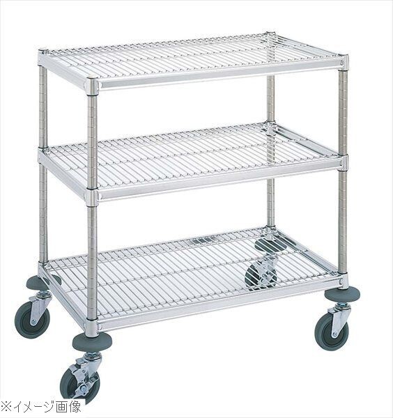 サイドテーブルワゴン W1型 18-8(ステンレス) W1A-S4610拍卖