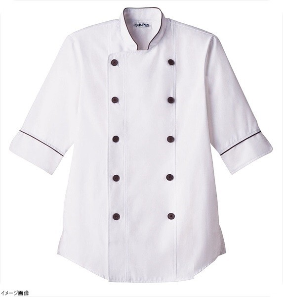 ショップコート ET-1144 ホワイト×ブラウン 4L拍卖