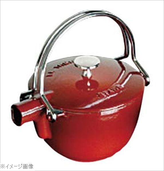 ストウブ ティーポット 丸型 1.15L チェリー 40509-904拍卖