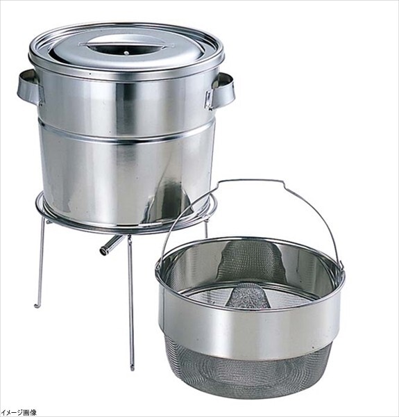 18-8バケット- スタンド式 13L 中目 (とんがりダストバスケット式)拍卖