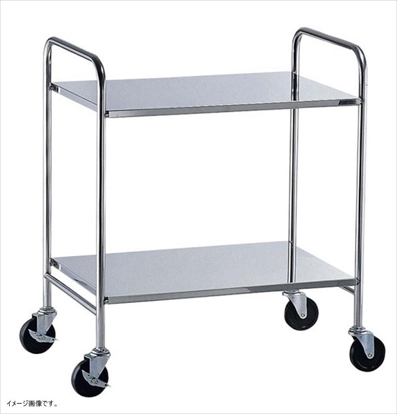 TKG 衛生フラットワゴン 2段 ゴム車 HKT2201拍卖