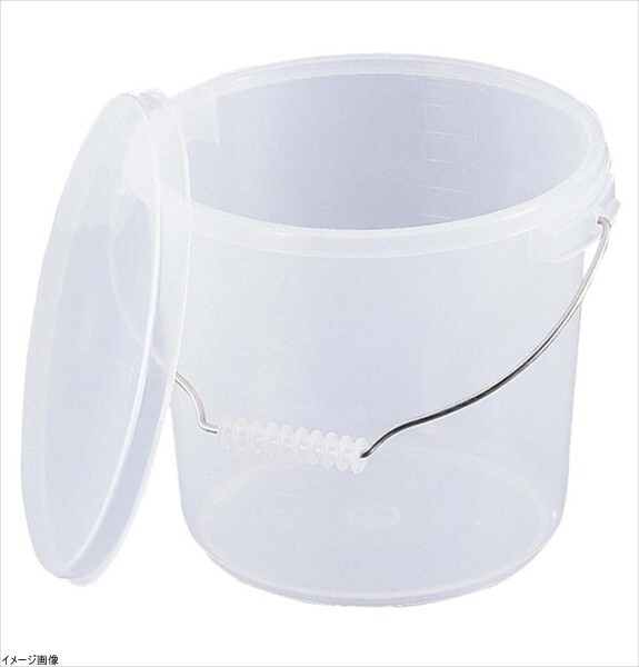 エンテック PO-22A 乳白色 ポリプロバケツ 10L 本体 PO22A拍卖