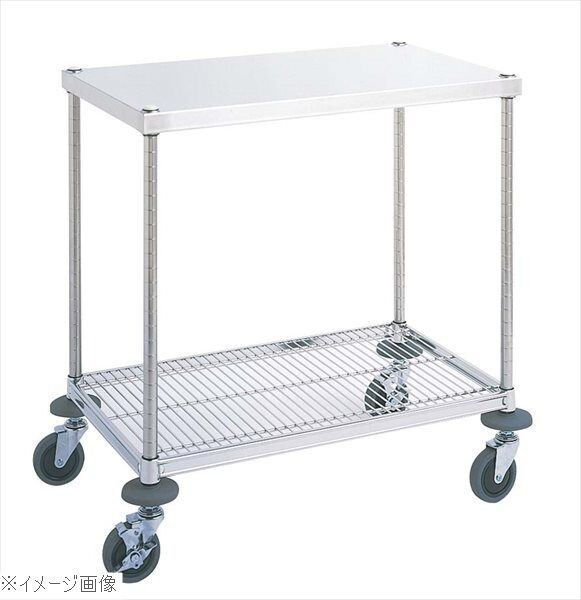 ワークテーブルワゴン W2型 18-8(ステンレス) W2A-S4609拍卖