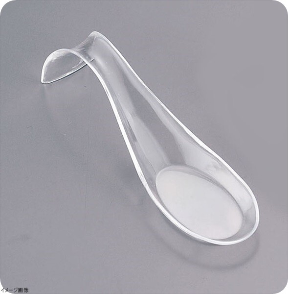 ソリア カーブハンドルスプーン(12入) FF02003 クリア拍卖
