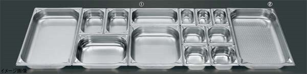 プロシェフ 18-8 GNパン補強重なり防止付 1/3 65mm拍卖