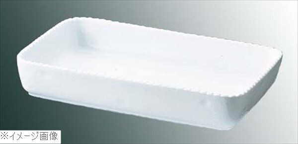 ロイヤル 角 グラタン皿 No.500 44cm ホワイト拍卖