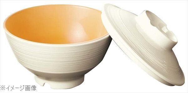 レンジアップメラミン食器 飯碗 小(蓋)アイボリー A105CRI拍卖