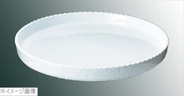 ロイヤル 丸 グラタン皿 No.300 52cm ホワイト拍卖
