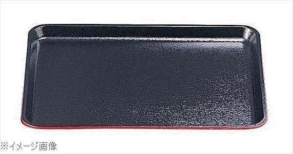 耐熱FRP 木目長手盆SL 黒渕朱 尺8 5-55-12拍卖